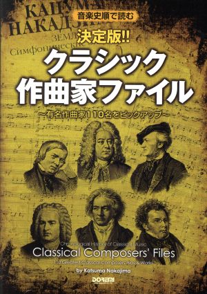 クラシック作曲家ファイル 有名作曲家110名をピックアップ