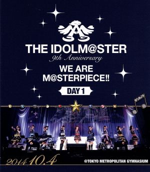 THE IDOLM@STER 9th ANNIVERSARY WE ARE M@STERPIECE!! Blu-ray 東京公演 Day1(Blu-ray Disc)