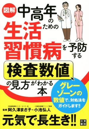 図解 中高年のための生活習慣病を予防する 検査数値の見方がわかる本