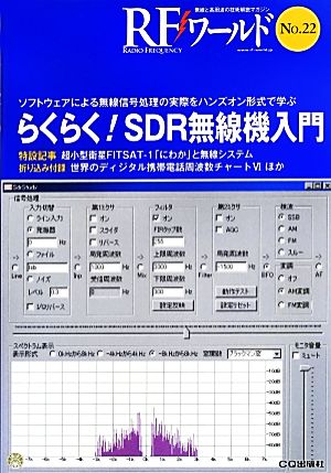 RFワールド(No.22) 無線と高周波の技術解説マガジン-らくらく！SDR無線機入門