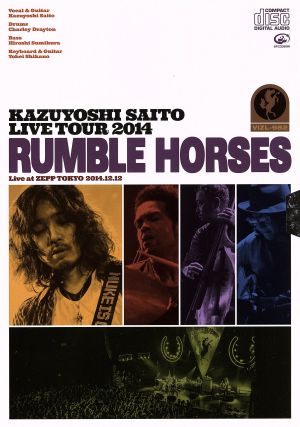 KAZUYOSHI SAITO LIVE TOUR 2014“Rumble Horses