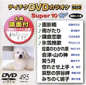 DVDカラオケスーパー10W(最新演歌)(495)