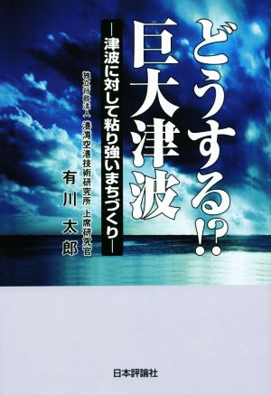 どうする!?巨大津波 津波に対して粘り強いまちづくり