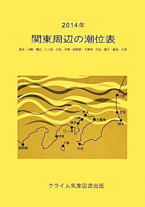 関東周辺の潮位表(2014年)