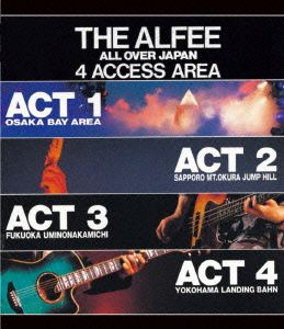 THE ALFEE ALL OVER JAPAN 4ACCESS AREA 1988(Blu-ray Disc)