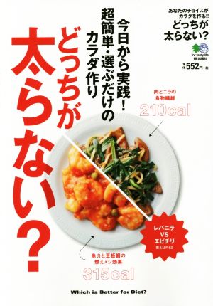 どっちが太らない？ 今日から実践！超簡単・選ぶだけのカラダ作り