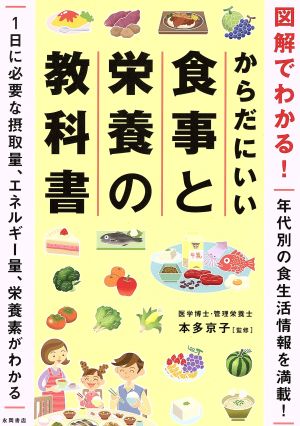 図解でわかる！からだにいい食事と栄養の教科書 1日に必要な摂取量、エネルギー量、栄養素がわかる