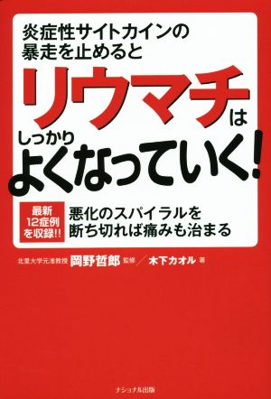 炎症性サイトカインの暴走を止めるとリウマチはしっかりよくなっていく！ 悪化のスパイラルを断ち切れば痛みも治まる