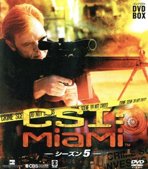 CSI:マイアミ コンパクト DVD-BOX シーズン5