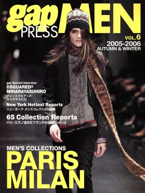 gap PRESS MEN(VOL.6) 2005-2006 AUTUMN&WINTER gap PRESS Collections