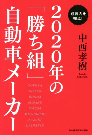 成長力を採点！ 2020年の「勝ち組」自動車メーカー