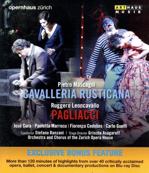 マスカーニ:歌劇「カヴァレリア・ルスティカーナ」/レオンカヴァッロ:歌劇「道化師」(Blu-ray Disc) 中古DVD・ブルーレイ |  ブックオフ公式オンラインストア