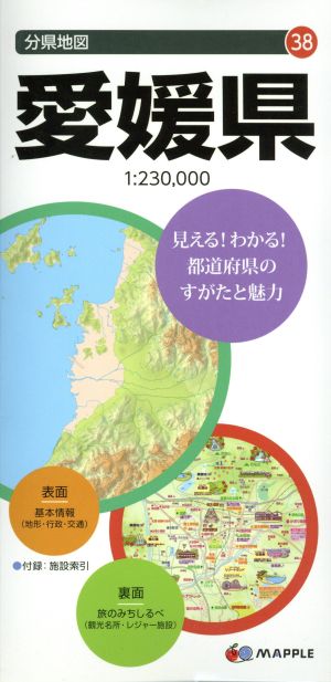 愛媛県 分県地図4