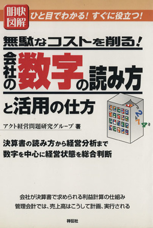 明快図解 無駄なコストを削る！会社の数字の読み方と活用の仕方