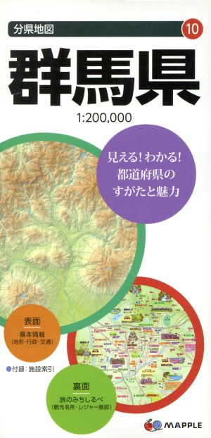 群馬県 分県地図10