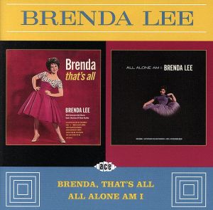 【輸入盤】BRENDA THAT'S ALL / ALL ALONE AM I