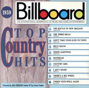 【輸入盤】1959-Billboard Top Country