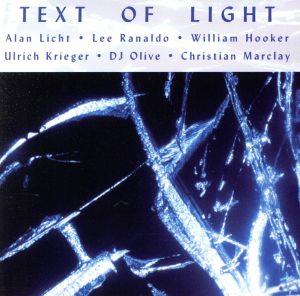 【輸入盤】Text of Light