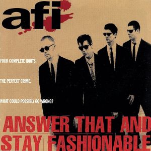 【輸入盤】Answer That & Stay Fashionable