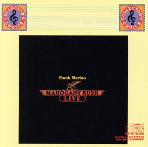 【輸入盤】Frank Marino & Mahogany Rush - Live