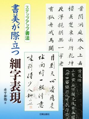 書美が際立つ細字表現 ステップアップ書法