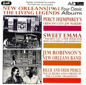 【輸入盤】New Orleans: 1961 Living Legends Four Classics