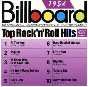 【輸入盤】BILLBOARD TOP ROCK'N'ROLL HITS-1958