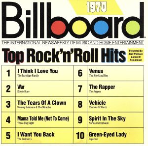 【輸入盤】Billboard Top Hits: 1970