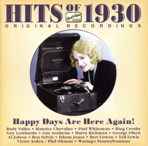 【輸入盤】Hits Of 1930-happy Days Are Here Again！