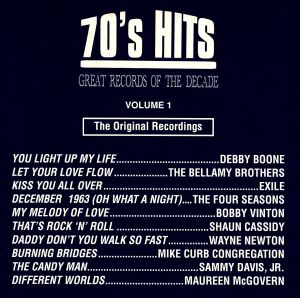 【輸入盤】Great Records Of The Decade: 70's Hits, Vol. 1