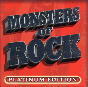 【輸入盤】Monsters of Rock Platinum Edition