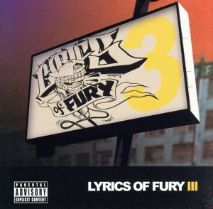 【輸入盤】Lyrics of Fury 3