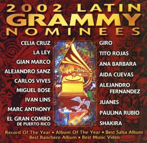 【輸入盤】2002 Latin Grammy Nominees