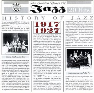 【輸入盤】History of Jazz - 1917