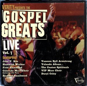 【輸入盤】Verity Presents the Live Collection 1