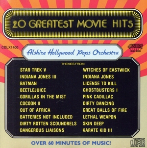 【輸入盤】20 GREATEST MOVIE HITS