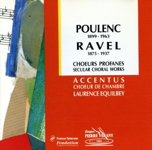 【輸入盤】Poulenc;Secular Choral Wks.