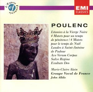 【輸入盤】Poulenc;Litanies De La Vier