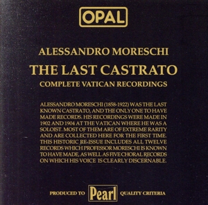 【輸入盤】Last Castrato