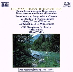 【輸入盤】German Romantic Overtures