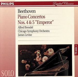 【輸入盤】Beethoven;Piano Cons.4 & 5