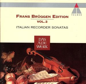 【輸入盤】Frans Bruggen Edition Vol.2 Italian Recorder Sonatas