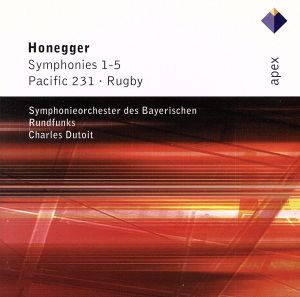 【輸入盤】Honegger: Symphonies 1-5 / Pacific 231 / Rugby