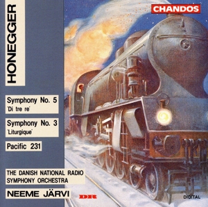 【輸入盤】Honegger:Symphonies 3 & 5 / Pacific 231