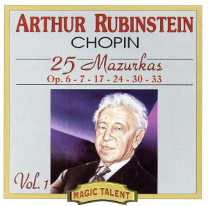 【輸入盤】Chopin;25 Mazurkas Vol.1