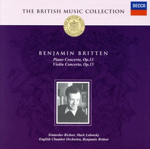 【輸入盤】Britten:Piano Concerto Op.13/Violin Concerto Op.15