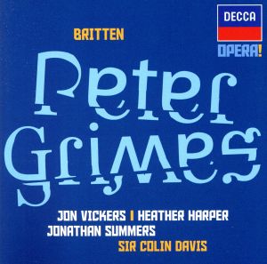 【輸入盤】Opera！ Peter Grimes