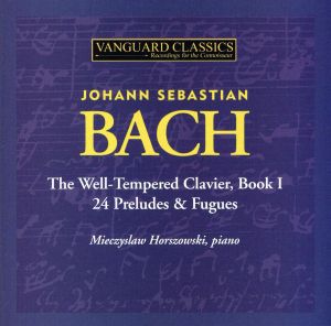 【輸入盤】Well-Tempered Clavier Book 1