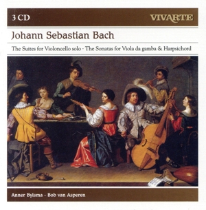 【輸入盤】Bach: the Suites for Violoncello Solo The Sonatas for Viola da gamba & Harpsichord