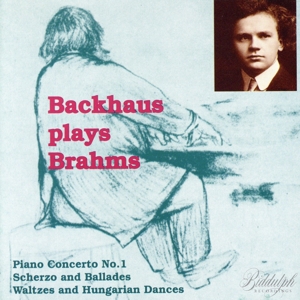 【輸入盤】Backhaus plays Brahms (Vol.1)